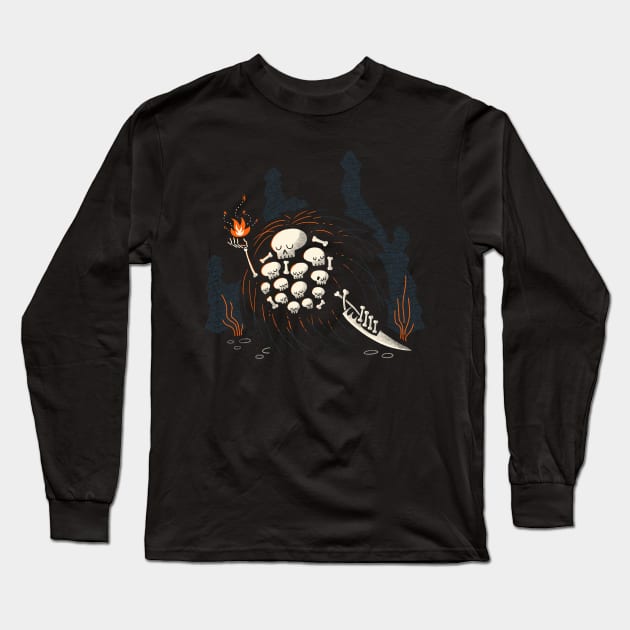 Gravelord Long Sleeve T-Shirt by TravisPixels